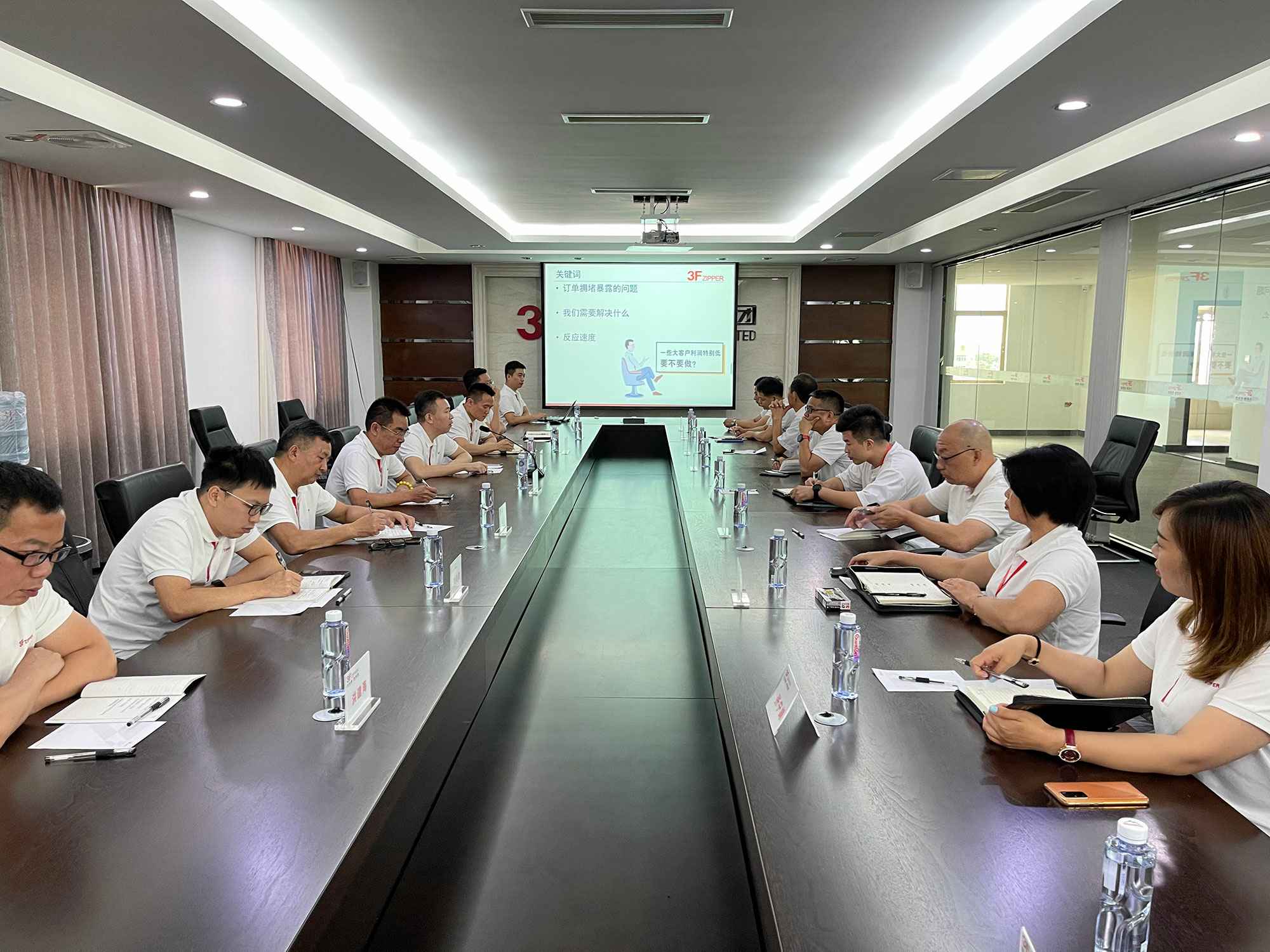 银川尚亮绿色农业发展有限公司召开上半年总结暨下半年计划会议